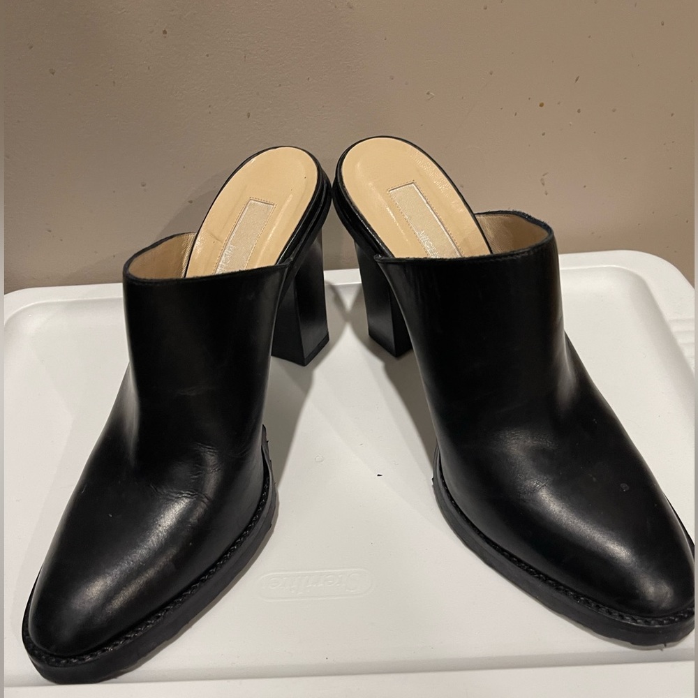 Michael Kors Black Mules